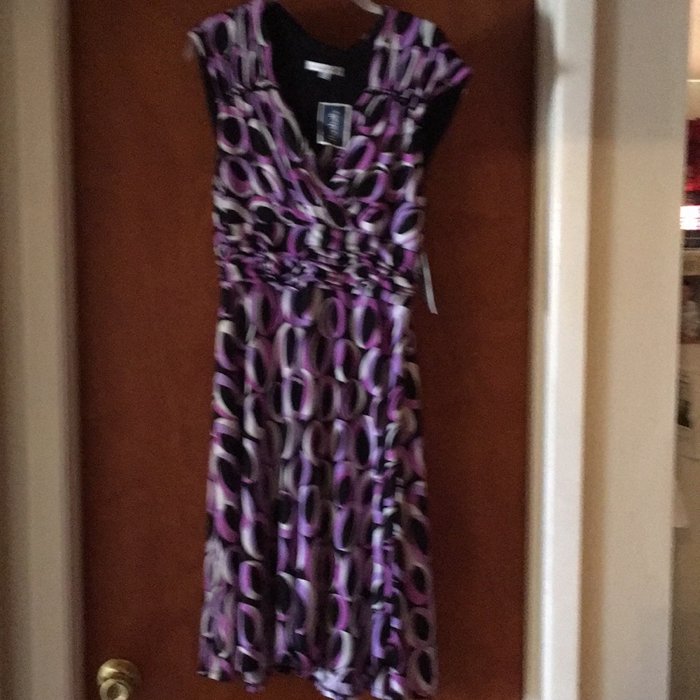 Multicolored sleeveless dress